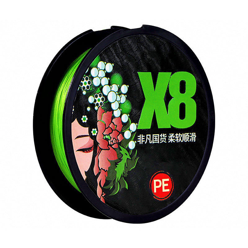 8-Strand Braided PE Fishing Line, Sizes PE 0.8–6