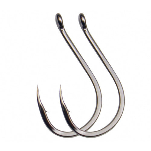 Barbed Ring Eye Hooks, Bulk Pack, Sizes 0.5–16