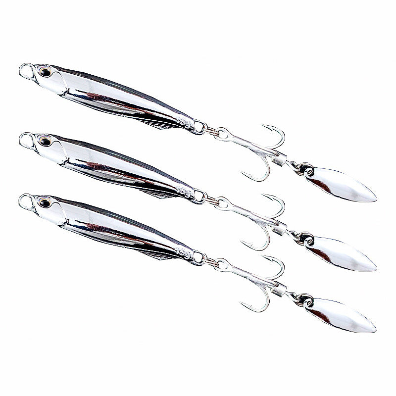 Chrome Metal Casting Jig, 10–80 g (0.4–2.8 oz)