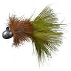Feather Jig Head Hooks, 1.5–7.5 g (0.05–0.26 oz)