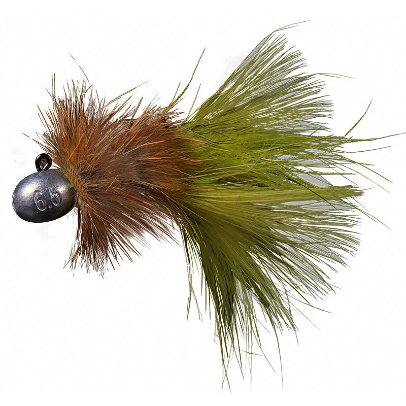 Feather Jig Head Hooks, 1.5–7.5 g (0.05–0.26 oz)