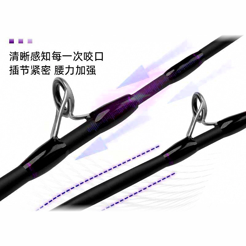 7-Piece Carbon Travel Rod, UL/ML, Spinning or Casting