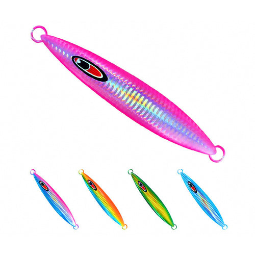 Lead Metal Jig with Glow Back, 60–250 g (2.1–8.8 oz)