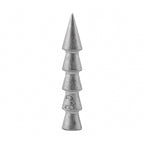 Alloy Neko Rig Insert Weights, 0.014–0.109 oz (0.4–3.1 g)