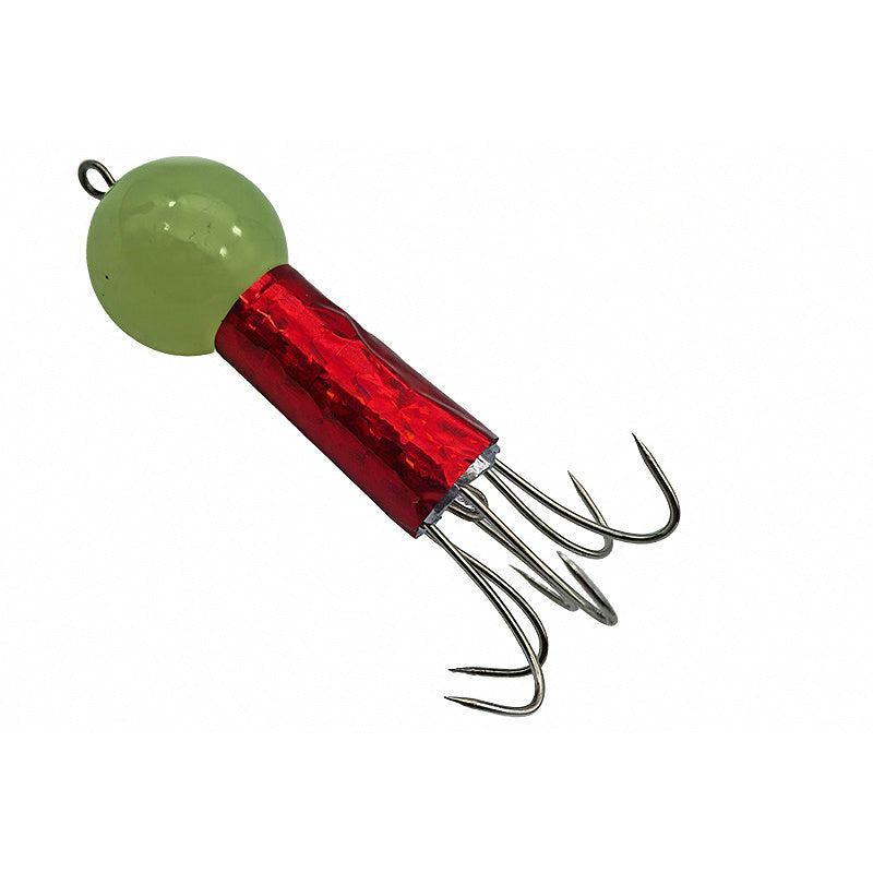 Glow Octopus Jig, 60 & 80 g (2.1 & 2.8 oz)