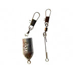Lead Bullet Sinker with Double Rings, 5–3000 g (0.18–106 oz)