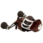 Red Crackle Baitcasting Reel, 7.2:1 Gear Ratio