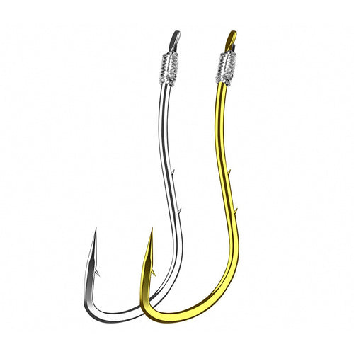 Pre-Snelled Barbed Hooks, 20 Pack with 1 m Leader