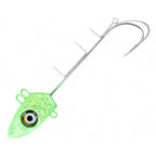 LED Glow Cutlassfish Jig w/ Hook, 80–300 g (2.8–10.6 oz)