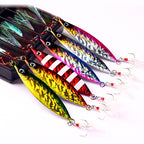 Slow Pitch Jig, 20–200 g (0.7–7.1 oz), Hooked or Unhooked