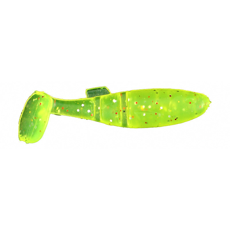 Floating T-Tail Soft Bait Lure, 15-Pack