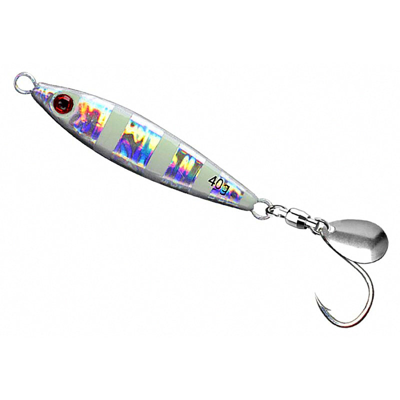 Metal Casting Jig with Flash Hook, 15–40 g (0.5–1.4 oz)