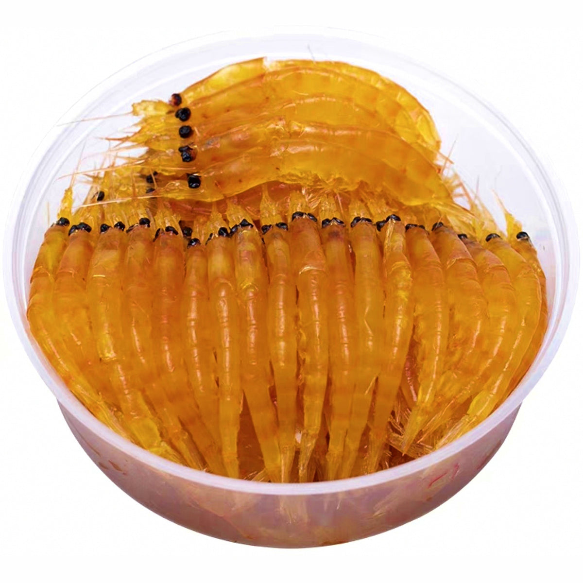 Antarctic Krill Bait Box, Yellow or Red, Saltwater