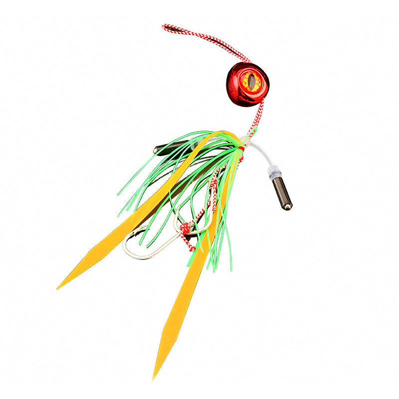 Plated Slow Pitch Jig, 40–200 g (1.4–7.1 oz)