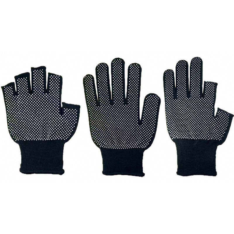 Nylon Work & Fishing Gloves, Fingerless or Full Finger