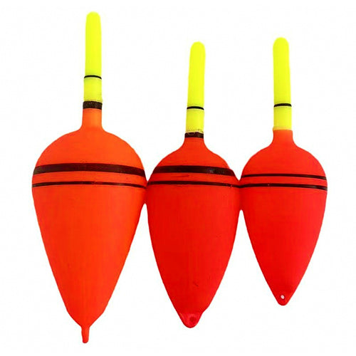 Electric Night Fishing Float, Red Body, 20–110 g Buoyancy
