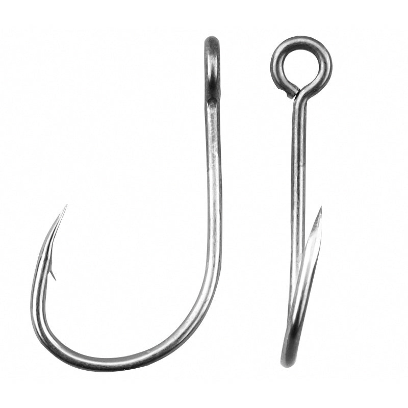 Offset Single Hook, 3X Strong, Teflon Coated, 20-Pack