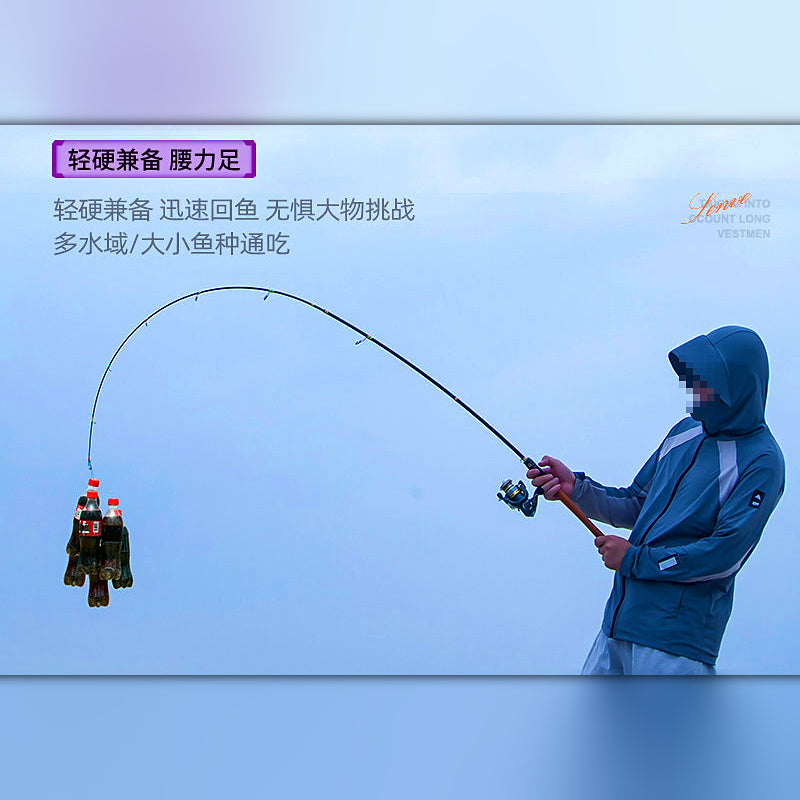 Carbon Spinning Rod, 1.8–2.4 m (5.9–7.9 ft), Rod or Combo