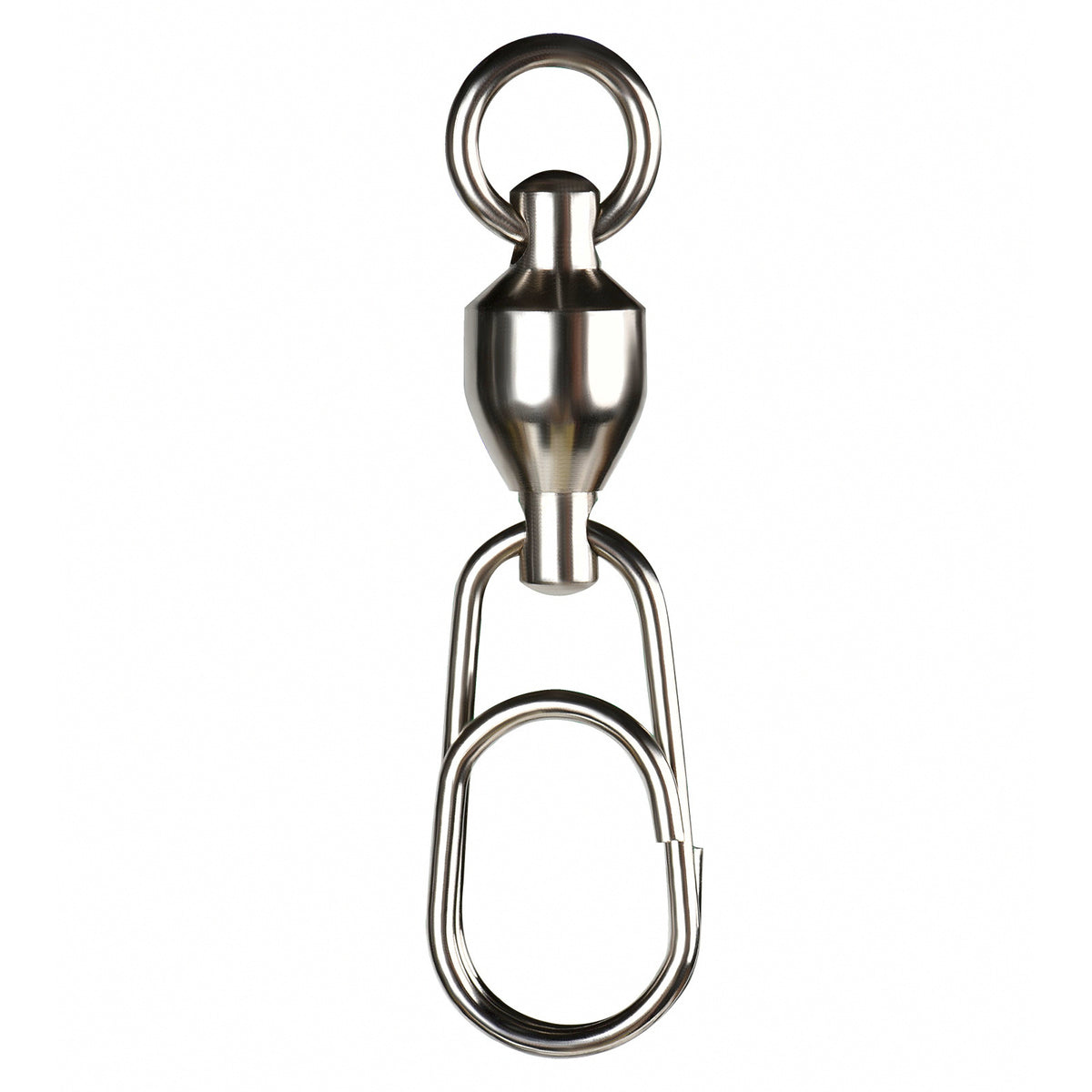Stainless Ball Bearing Swivel, Oval Double Ring, #0–#8