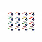 Wood Shrimp Squid Jig, 1.5 Size, 7 cm (2.8 in), 4.5 g