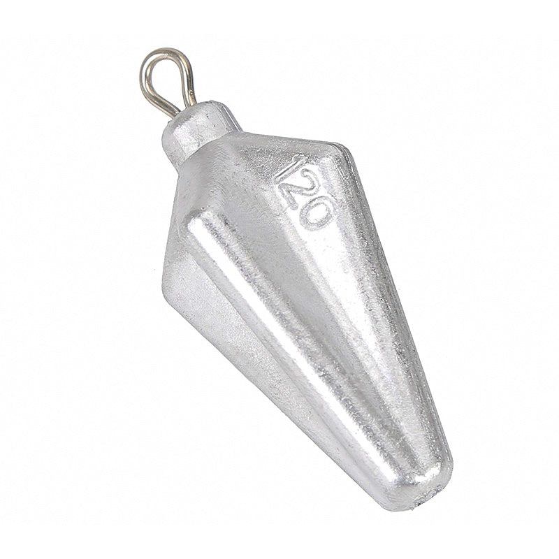 Four-Sided Starfruit Lead Sinkers, 1.1–7.1 oz (30–200 g)