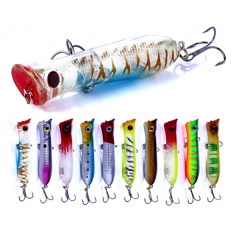 Topwater Popper Lure, 8 cm (3.1 in) 11 g (0.39 oz)