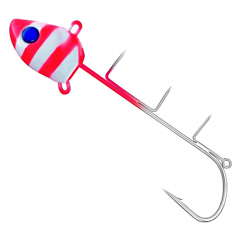 Glow Lead Head Jig Hook, 60-80 g (2.1-2.8 oz)