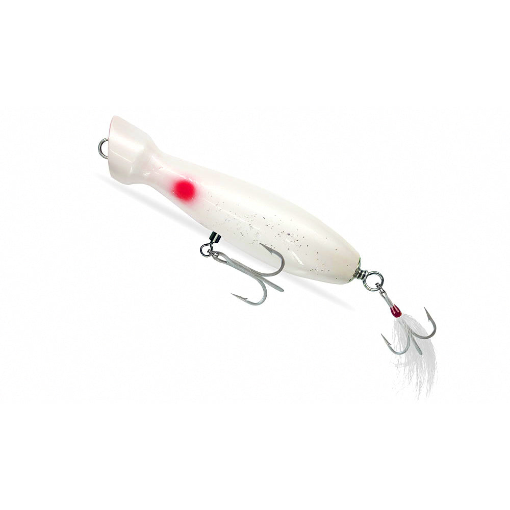 Topwater Trolling Lure, Wood-Style Hard Bait for Tuna & Bass