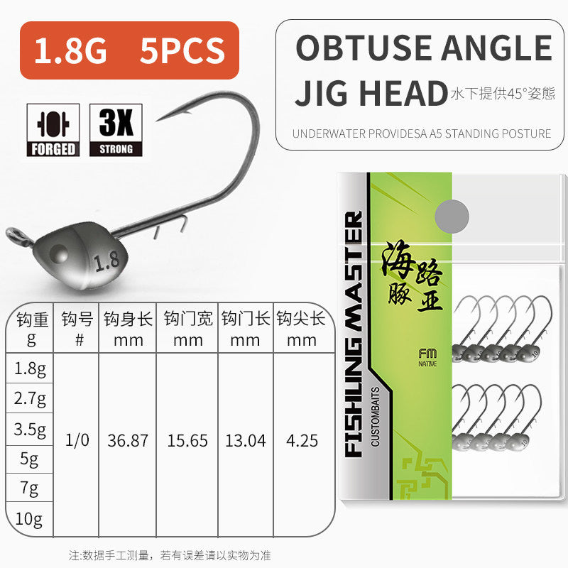 Ned Jig Heads, 1.8–10 g (0.06–0.35 oz), 5-Pack – option photo
