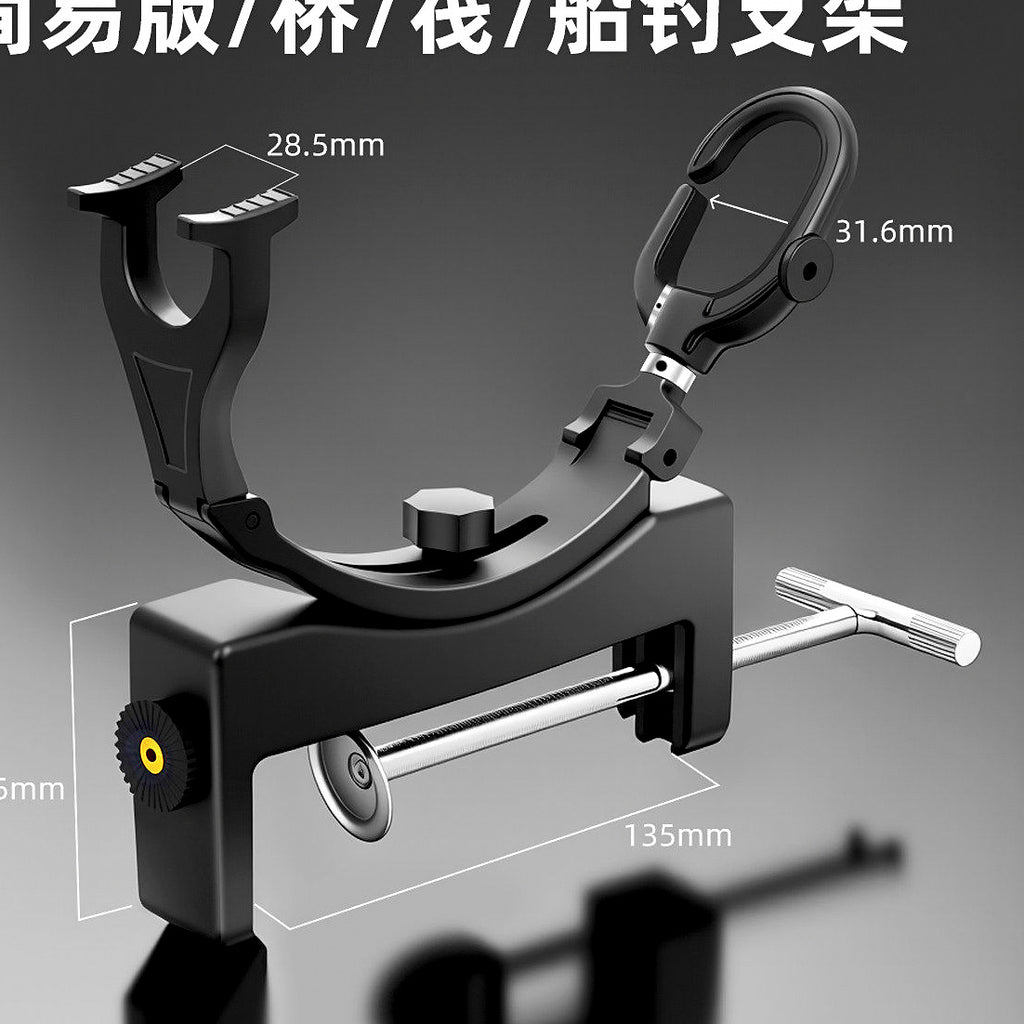 Boat Rod Holder Bracket, Stainless Steel Tripod Style – option photo