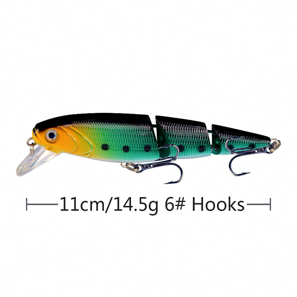 Three-Section Jointed Minnow, 10.5 cm (4.1 in) 15 g (0.53 oz) – option photo