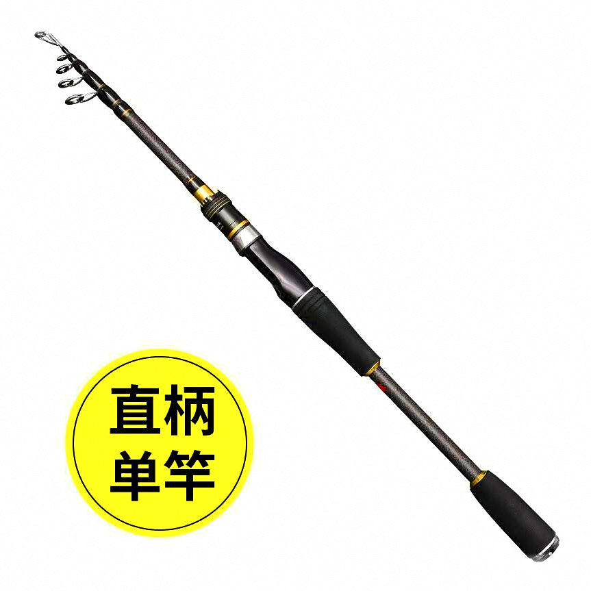 Telescopic Carbon Fishing Rod, 5.4–11.8 ft (1.65–3.6 m) – option photo