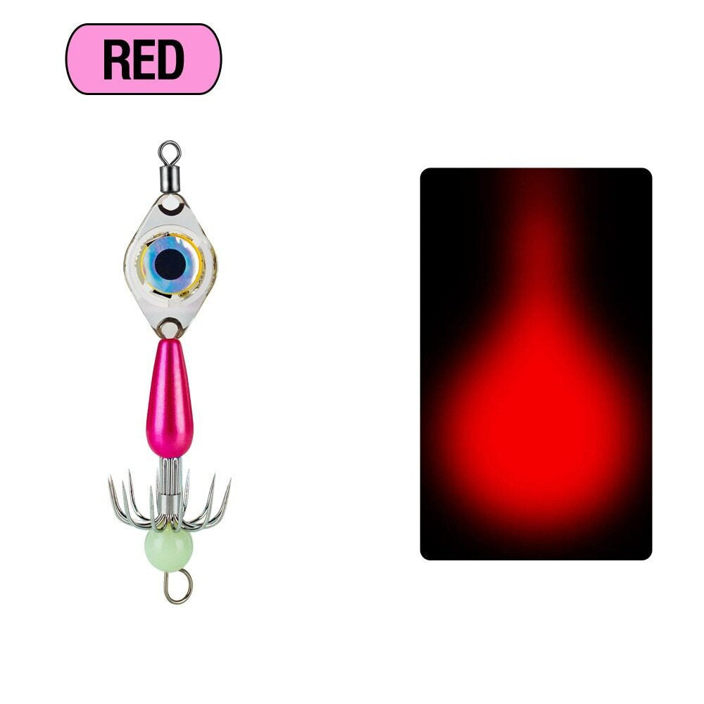 Glow Soft Squid Jig, 8 cm (3.1 in) 5 g (0.18 oz), 3 pcs – option photo
