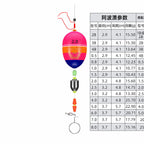 Sea Fishing Float Rig Set, Round Tail, 2B-6.0 Sizes – option photo