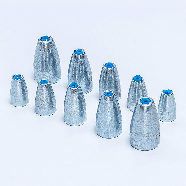 Bullet Sinkers with Plastic Core, 3.5–14 g (1/8–1/2 oz) – option photo