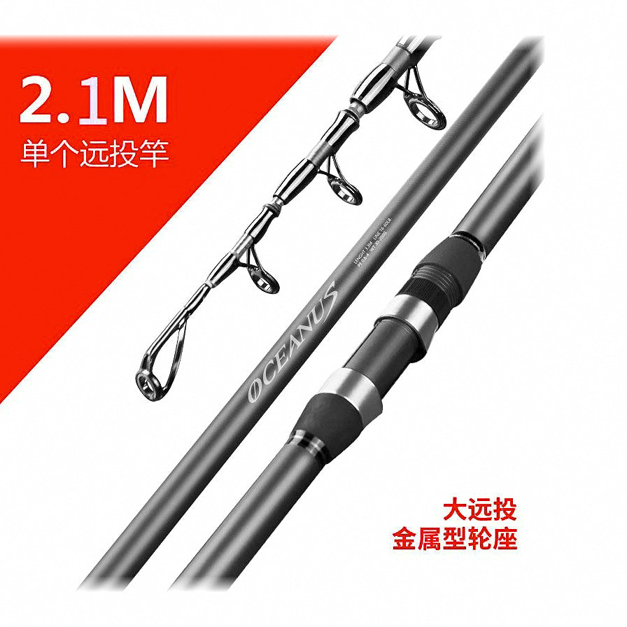 Carbon Surf Casting Rod, Extra Hard, 2.1–5.4 m (7–18 ft) – option photo