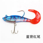 Curly Tail Soft Bait with Lead Head, 9 g and 16 g – option photo