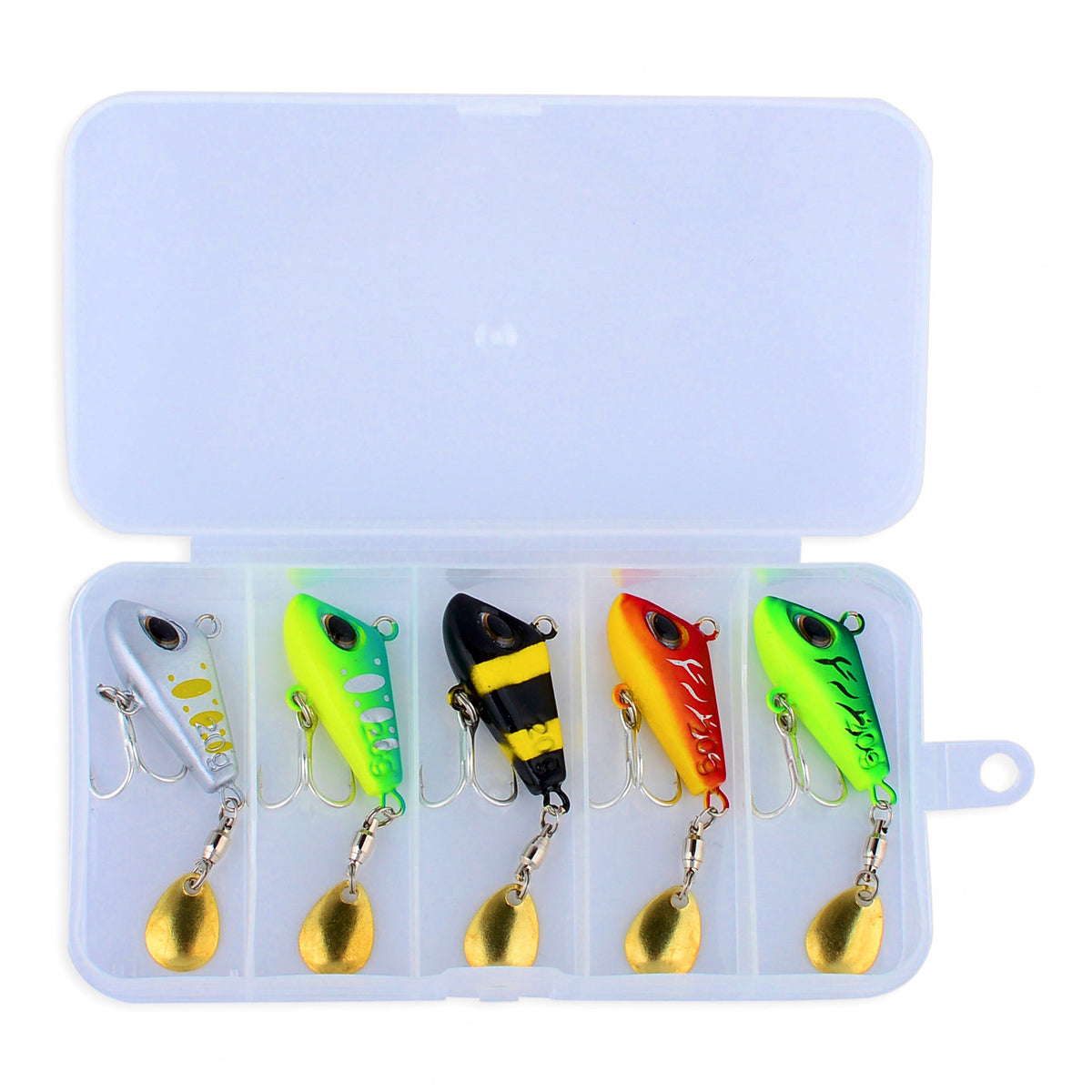 VIB Blade Bait Lure Set, 5-Pack Assorted, 14 g or 20 g – option photo