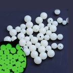 Glow Beads, Round Plastic Rig Beads, 4–10 mm – option photo