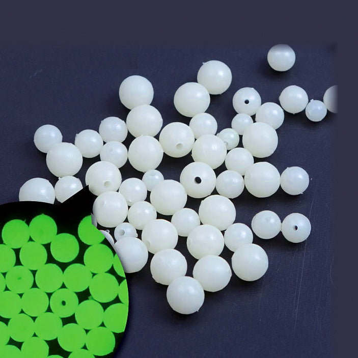 Glow Beads, Round Plastic Rig Beads, 4–10 mm – option photo