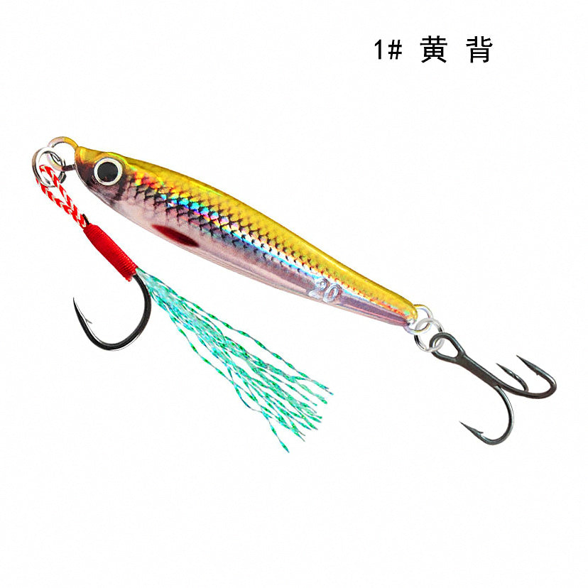 Casting Metal Jig, Bare No Hooks, 7–20 g (0.25–0.7 oz) – option photo