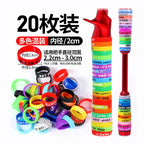 Silicone Rod Anti-Slip Rings & Butt Caps, Matte – option photo