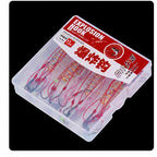 Spring Explosion Hook Rig, 4 Sets per Box, Sizes 6–14 – option photo