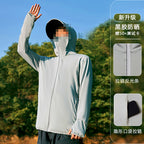 Men's UPF 50+ Hooded Sun Shirt, Quick-Dry Fishing Shirt – option photo