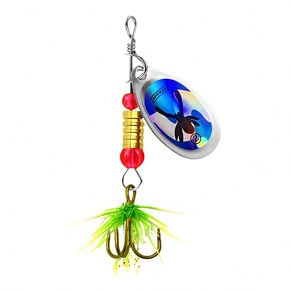 Spinner Blade Spoon Lure, 3 g (0.11 oz), 6 cm, Treble Hook – option photo