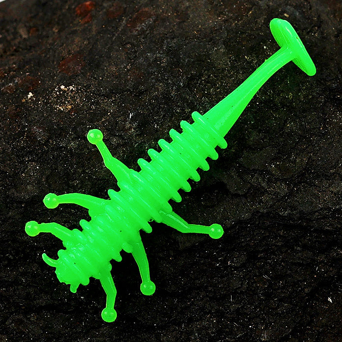 3.5 cm (1.4 in) T-Tail Soft Plastic Grub, 0.45 g, 20 Pack – option photo