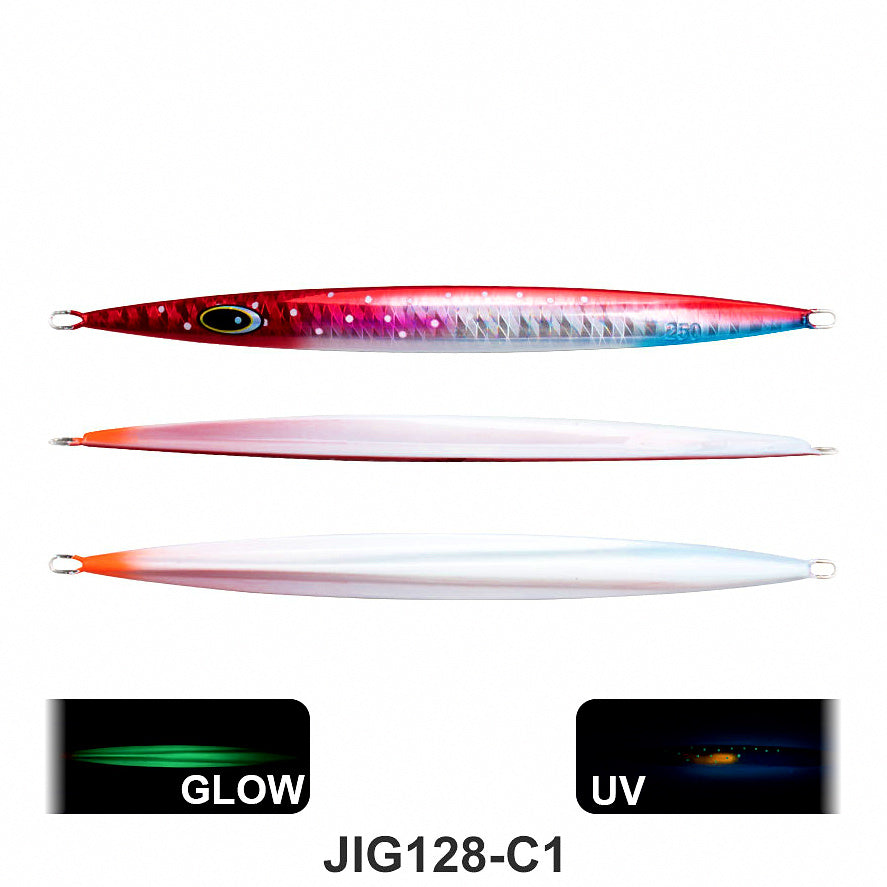 UV Glow Vertical Jig, 250–700 g (8.8–24.7 oz) – option photo