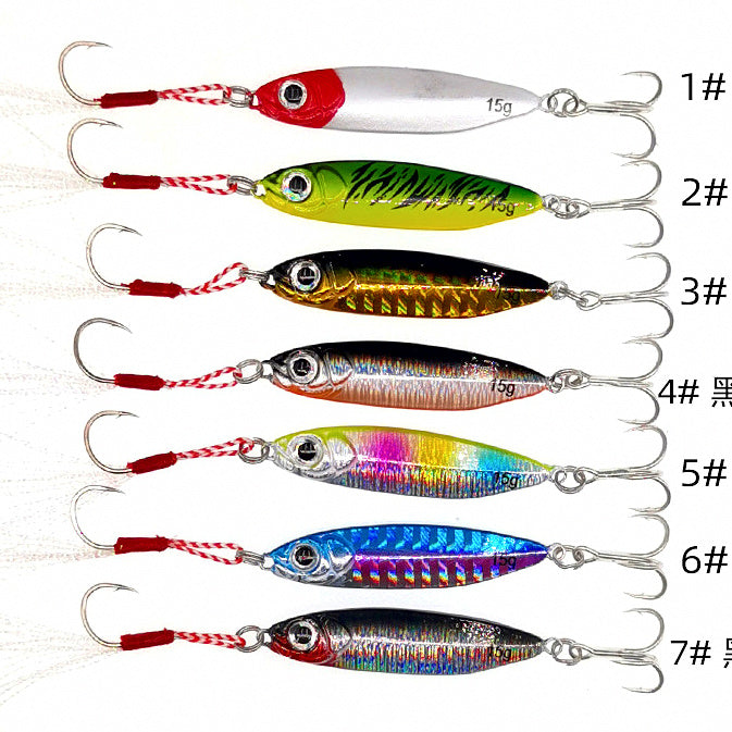 Casting Metal Jig, 10–30 g (0.35–1.06 oz), Treble Hook – option photo