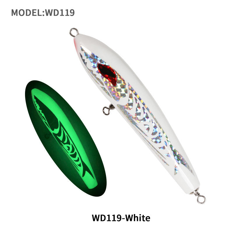 Wooden Pencil Lure for Boat Fishing, 90 g (3.2 oz), 23 cm – option photo