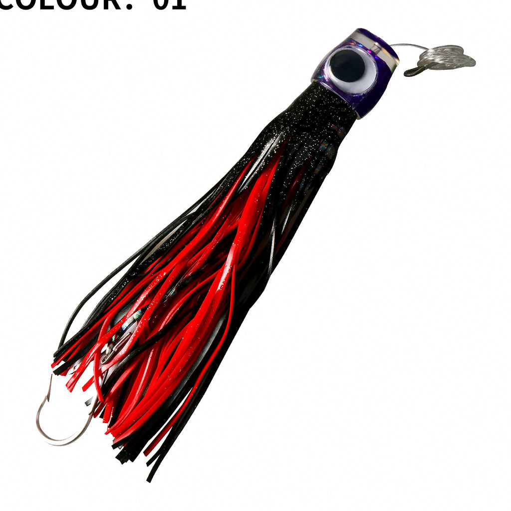 Large Squid Skirt Trolling Lure, 34 cm, 260 g (9.2 oz) – option photo